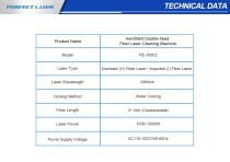 Perfect Laser - 1000W 1500W 2000W 3000W Handheld Double-head Fiber Laser Cleaning Machine PE-1000Z-6