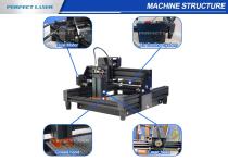 Perfect Laser - 10W Small Portable Automatic Laser Engraving Machine  PEDK-30 for Leaves-11