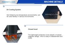 Perfect Laser - 10W Small Portable Automatic Laser Engraving Machine  PEDK-30 for Leaves-13