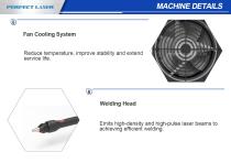Perfect Laser - 1200W Small Desktop Hand-held Pulse Metal Laser Welding Machine PE-W1201-13
