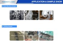 Perfect Laser - 120W 200W Multi-functional Automatic Large Format Precision LED Mirror Glass Laser Sandblasting Drilling Paint Removing Machine PEDB-190-4