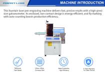 Perfect Laser-20W 30W 50W Floor-standing Pen Conveyor Belt Laser Engraving Marking Machine With Enclosed Cover For Metal PEDB-460 Pro-2