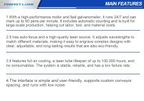 Perfect Laser-20W 30W 50W Floor-standing Pen Conveyor Belt Laser Engraving Marking Machine With Enclosed Cover For Metal PEDB-460 Pro-3