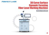 Perfect Laser - 3D Curve Surface Dynamic Focusing Fiber Laser Marking Machine PEDB-400F - 1