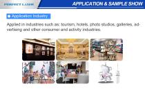 Perfect Laser-5W Small Enclosed Desktop UV 3D Crystal Glass Acrylic Inner Laser Engraving Machine PE-DP-5050-5
