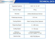 Perfect Laser - 6040 Portable Desktop Hammer Painting Glass Painting PEDK-6040S-8