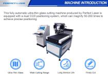 Perfect Laser - CCD Automatic Ultra-thin Glass Cutting Machine PEG-6060-2