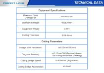 Perfect Laser - CCD Automatic Ultra-thin Glass Cutting Machine PEG-6060-6