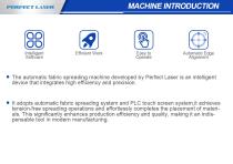 Perfect Laser - Fully Automatic Industrial Cloth Fabric Spreading Machine-PE-B1202-2