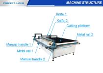 Perfect Laser - Multi_Cutting_Knifes Double Bridge Manual Glass Cutting Machine PEG-2520-8