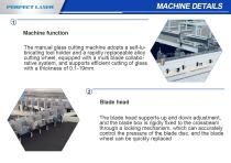Perfect Laser - Multi_Cutting_Knifes Double Bridge Manual Glass Cutting Machine PEG-2520-9