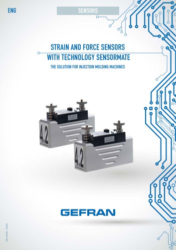 IN AND FORCE SENSORS  WITH TECHNOLOGY SENSORMATE