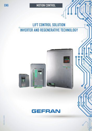 LIFT CONTROL SOLUTION INVERTER AND REGENERATIVE TECHNOLOGY_2015