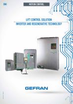 LIFT CONTROL SOLUTION INVERTER AND REGENERATIVE TECHNOLOGY - 1