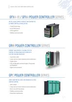 POWER CONTROL RELAYS, STATIC UNITS AND POWER CONTROLLERS-13