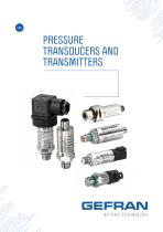 PRESSURE TRANSDUCERS AND TRANSMITTERS-1