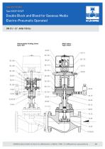 Double Block and Bleed Unit for Gaseous Media - Type KVII/F-KVII/F (ANSI 150lbs.) - 5