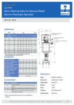 Quick-Opening Valve for Gaseous Media - Type KVF/O (DIN) - 3