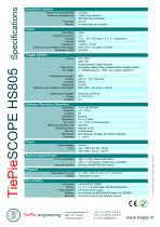 TiePieSCOPE HS805 Brochure - 4