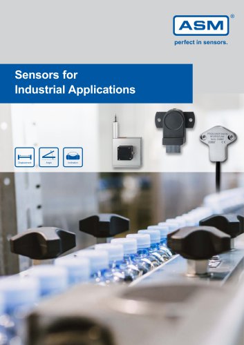 Sensors for Industrial Applications