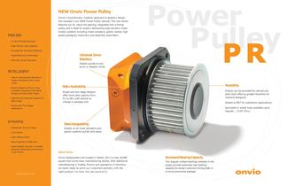 Onvio Power Pulley Reducer Catalog - 2