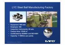 LYC Bearing Components - 8