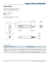 Spacers, Pillars and Stand-offs - 9