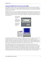 Using CIMREX Operator Terminal-1