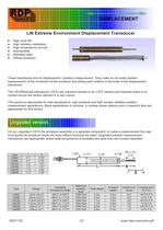 LIN Extreme Environment Displacement Transducer - 1