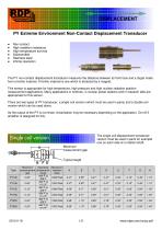 PY Extreme Environment Non-Contact Displacement Transducer-1