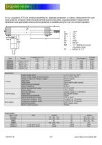 SSD Seawater Submersible LVDT Displacement Transducer - 2