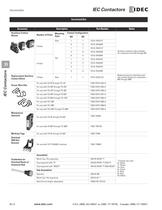 Complete Contactors Catalog - IDEC - PDF Catalogs | Technical ...