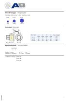 MEASUREMENT CURRENT TRANSFORMERS CTA 09-19-29 - 2