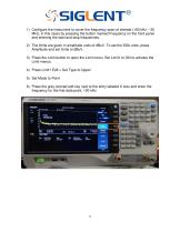 How to build and edit limit lines with an SSA3000X-2