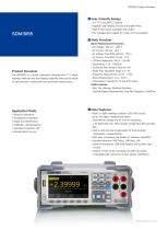 Siglent Digital Multimeter SDM3055 Datasheet-2