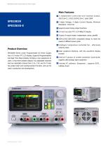 SPD3303X DataSheet+Power Supply+Siglent-2
