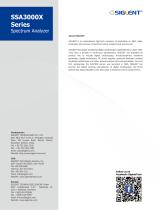 SSA3000X Series Datasheet+Siglent+Spectrum Analyzer - 9