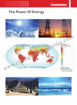 CHANGHONG NF-S Series Nickel-Iron batteries for solar PV application - 2