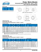 pump motor mounts