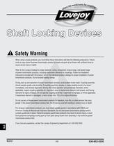 Shaft Locking Devices catalog - 2