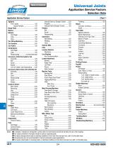 Universal coupling clearance catalogue