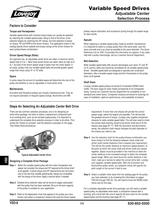 Variable Speed Drives (VSD catalogue) - 8