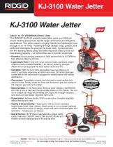 KJ-3100 Water Jetter - 1