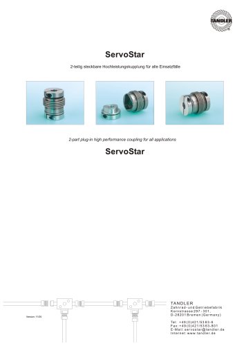 Tandler ServoStar coupling