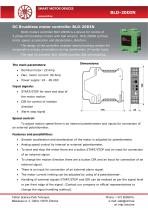 BLDC motor controller BLD-20DIN - 1