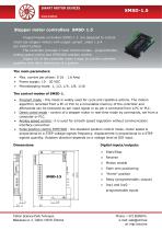 Programmable stepper motor controllers SMSD‑1.5 - 1