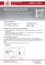 Stepper motor controller SMSD‑4.2CAN (with CAN interface, CanOpen protocol) - 1