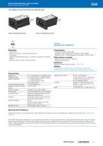 Power Entry Modules with Line Filter 5008 - 1