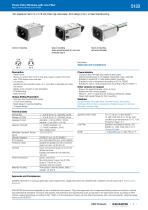 Power Entry Modules with Line Filter 5123 - 1