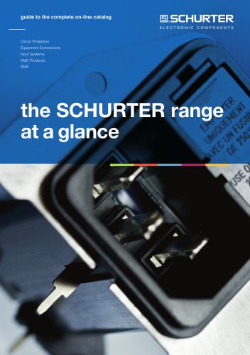 SCHURTER range at a glance